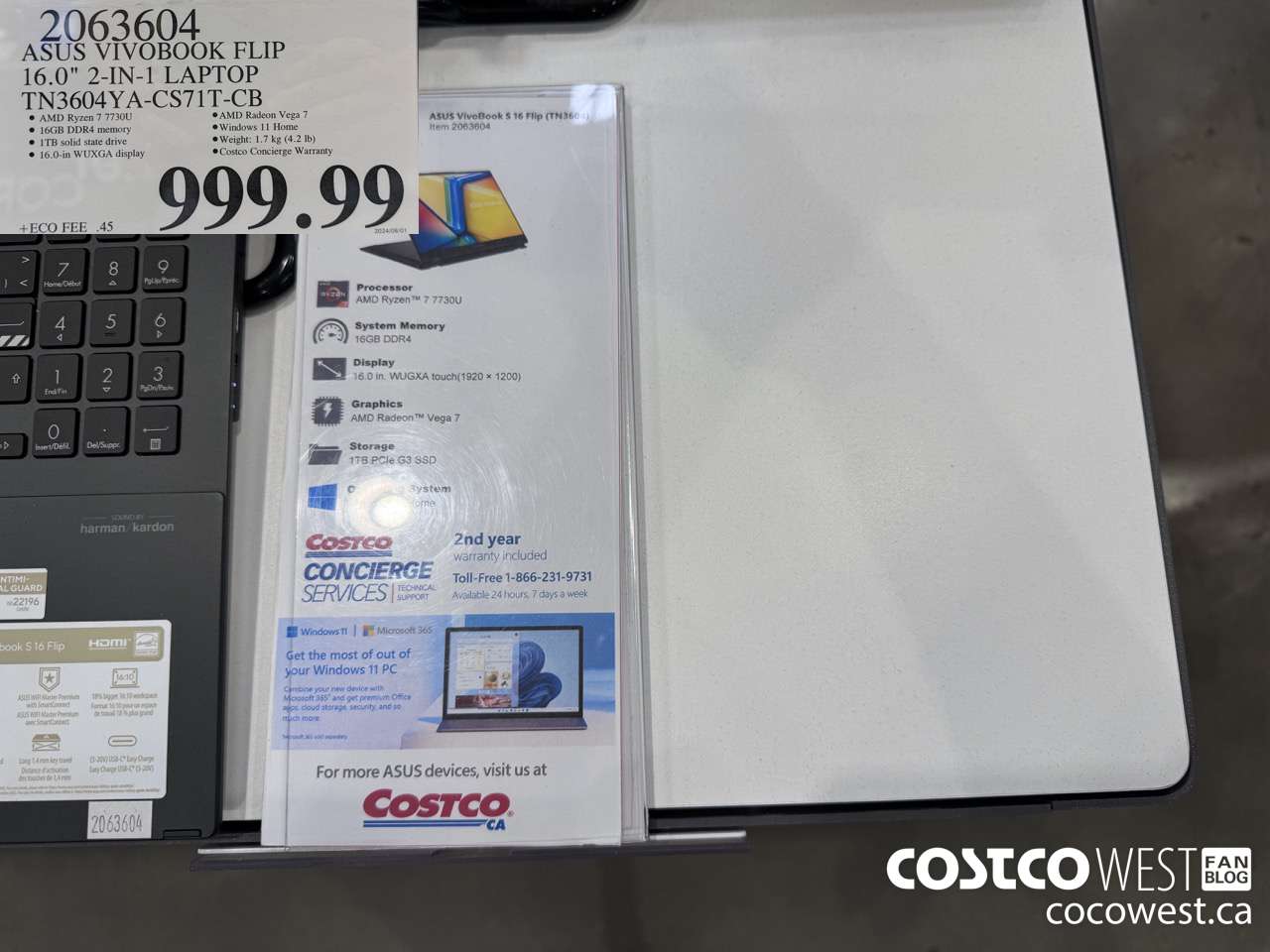 2063604 ACER VIVOBOOK FLIP 16.0