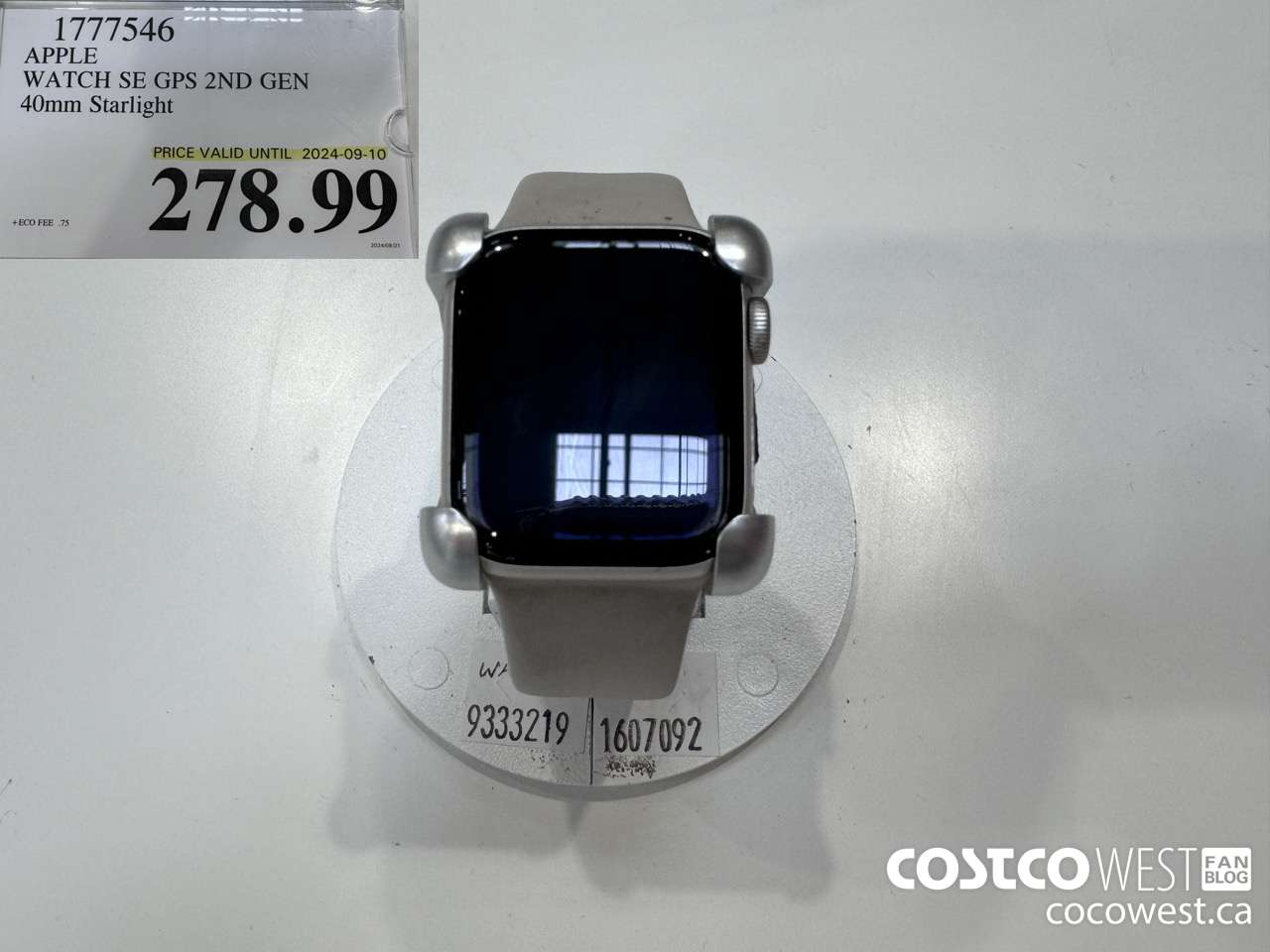 1777546 APPLEWATCH SE GPS 2ND GEN 40MM STARLIGHT (EXPIRES ON 2024-09-10) $278.99