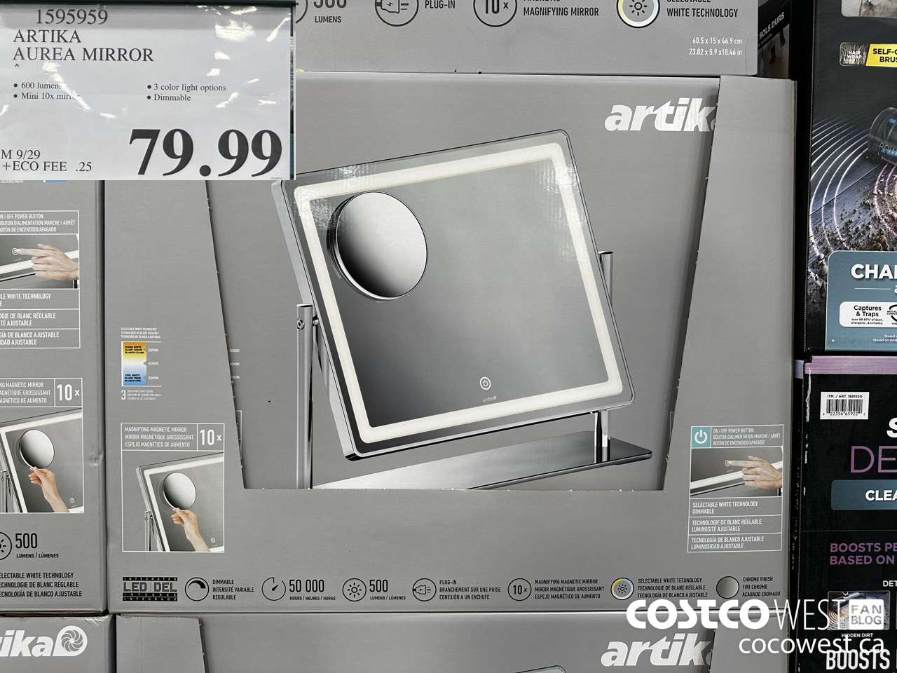 1595959 ARTIKA AUREA MIRROR $79.99