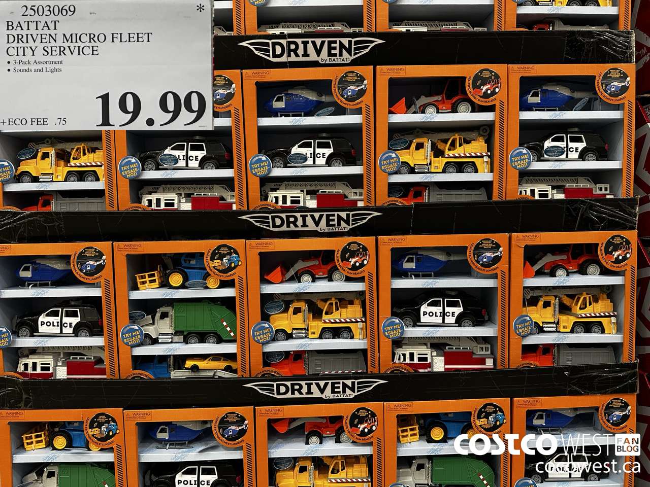 2503069 BATTAT DRIVEN MICRO FLEET CITY SERVICE $19.99