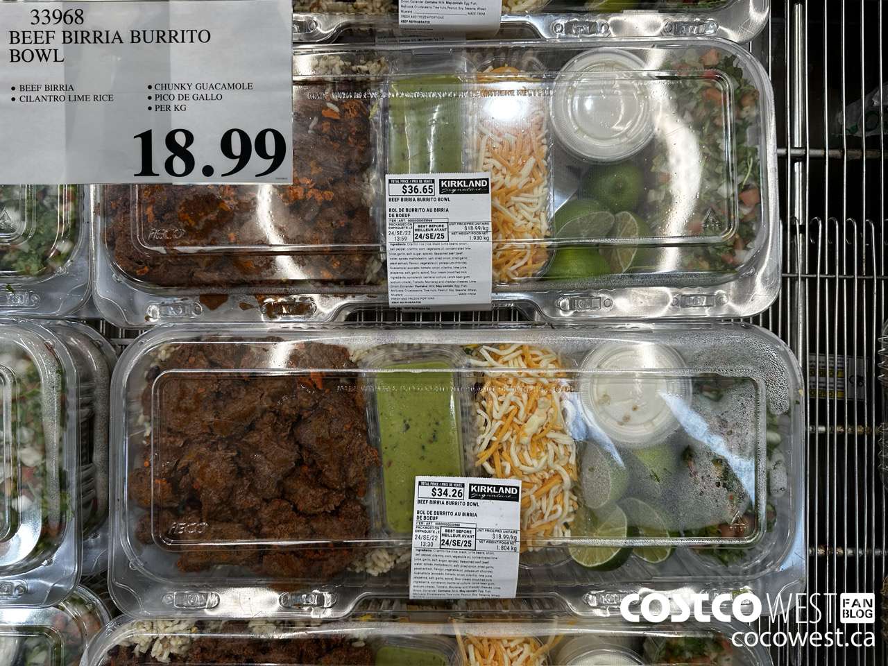 33968 BEEF BIRRIA BURRITO BOWL $18.99