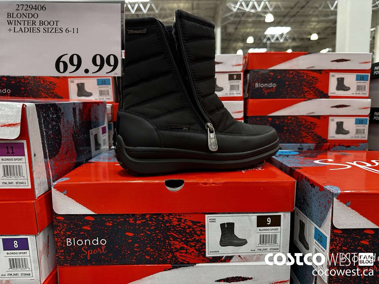 2729406 BLONDO WINTER BOOT LADIES SIZES 6-11 $69.99