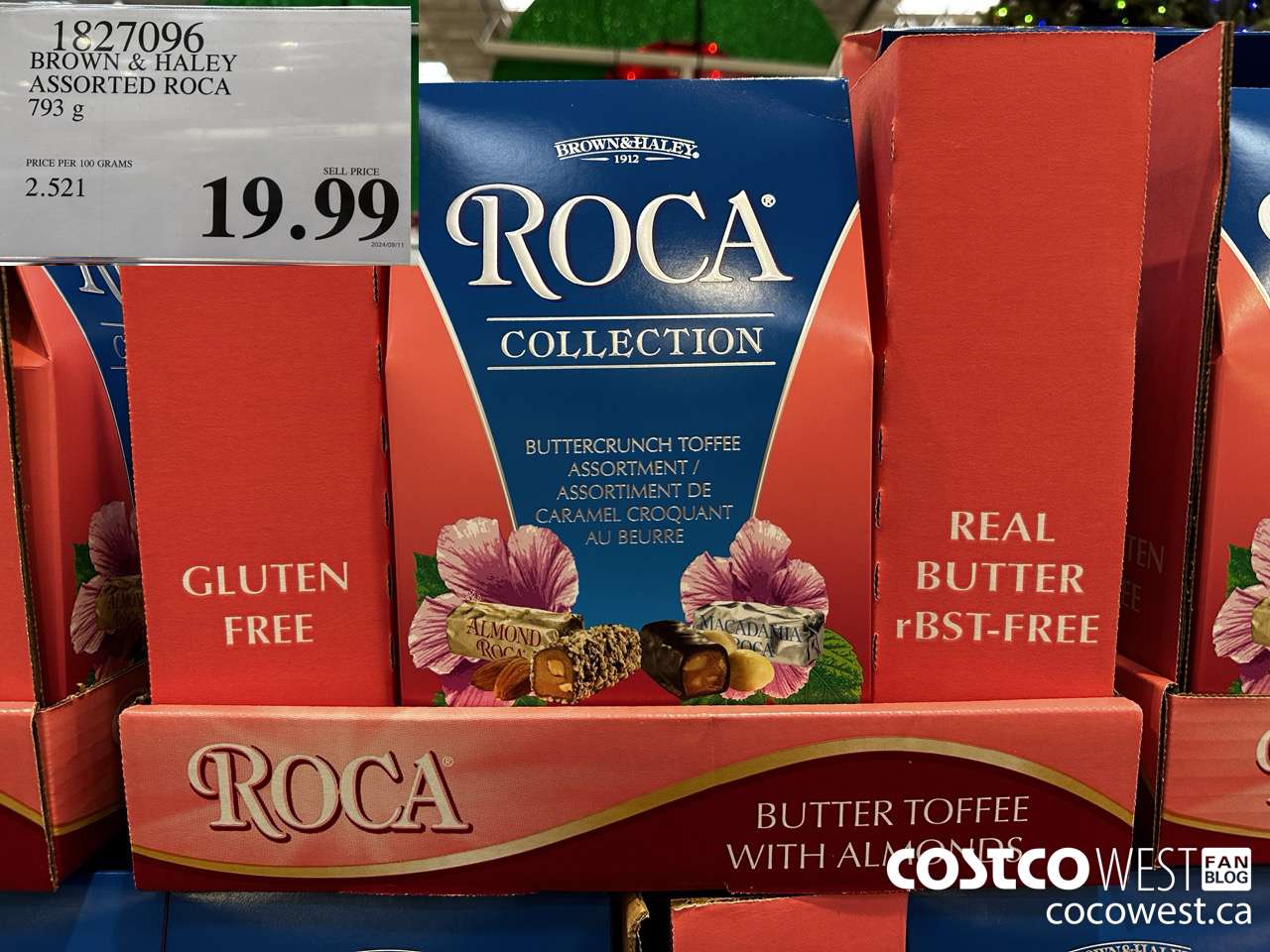 1827096 BROWN & HALEY ASSORTED ROCA 793G $19.99