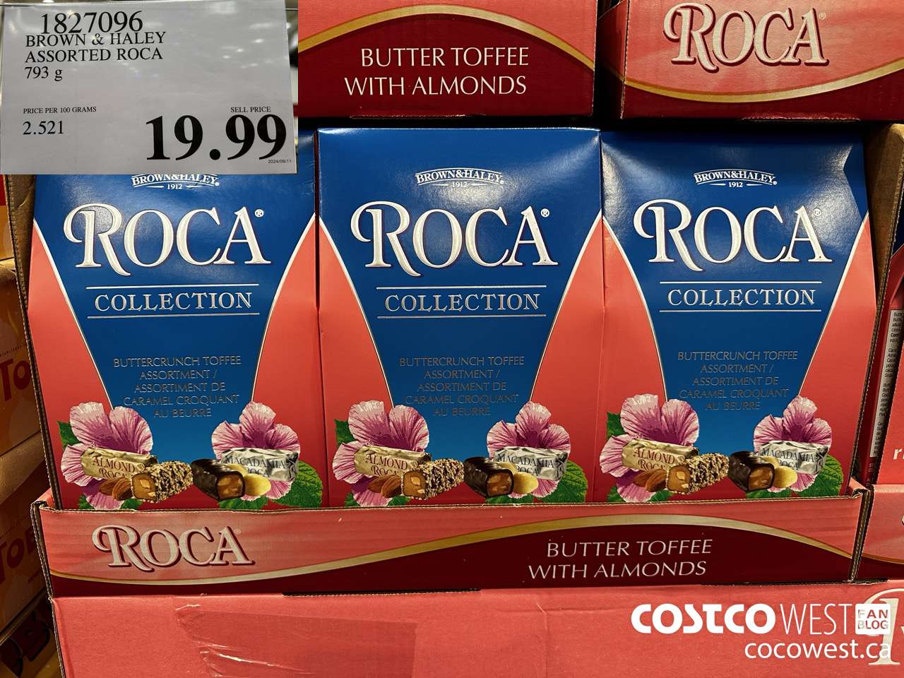 1827096 BROWN & HALEY ASSORTED ROCA 793G $19.99