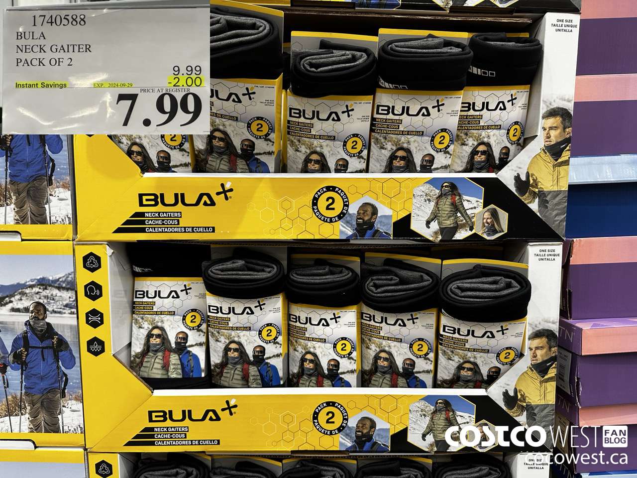 1740588 BULA NECK GAITER PACK OF 2 ($2.00 INSTANT SAVINGS EXPIRES ON 2024-09-29) $7.99