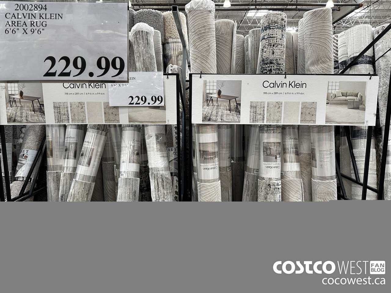 2002894 CALVIN KLEIN AREA RUG 6'6