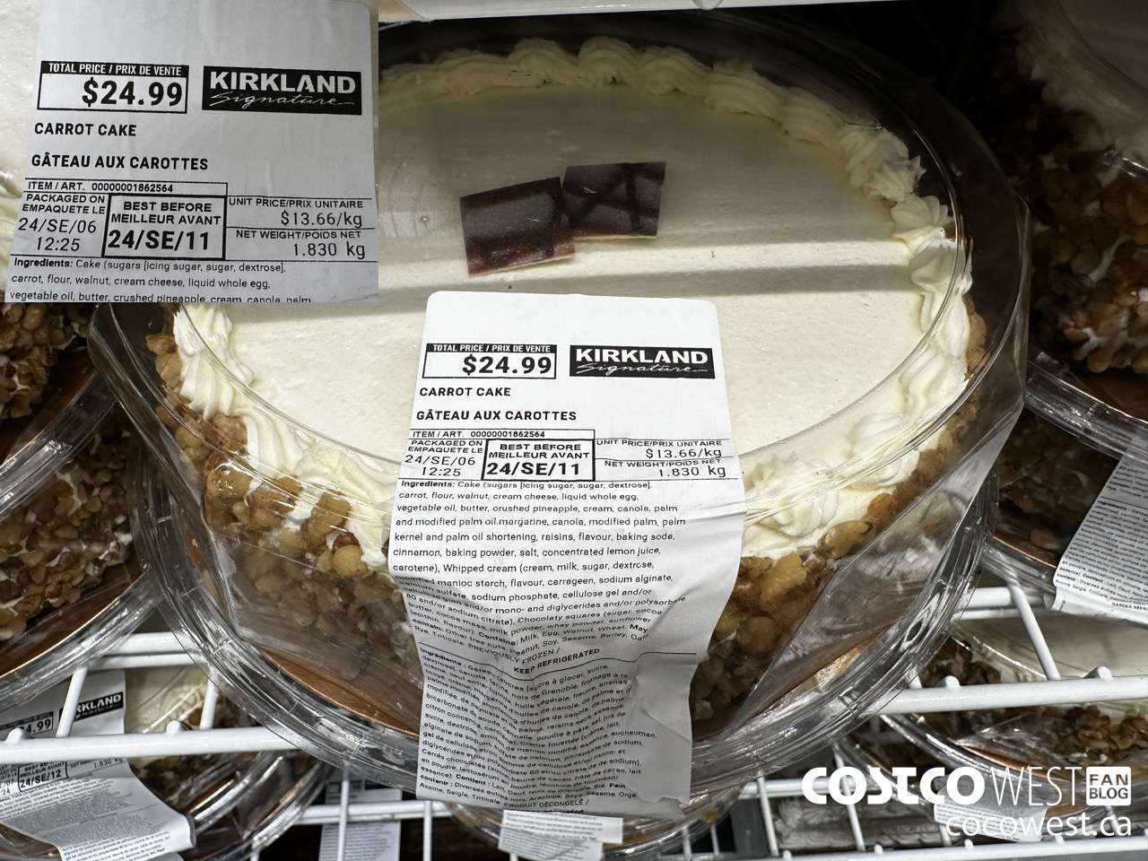 1862564 CARROT CAKE $24.99