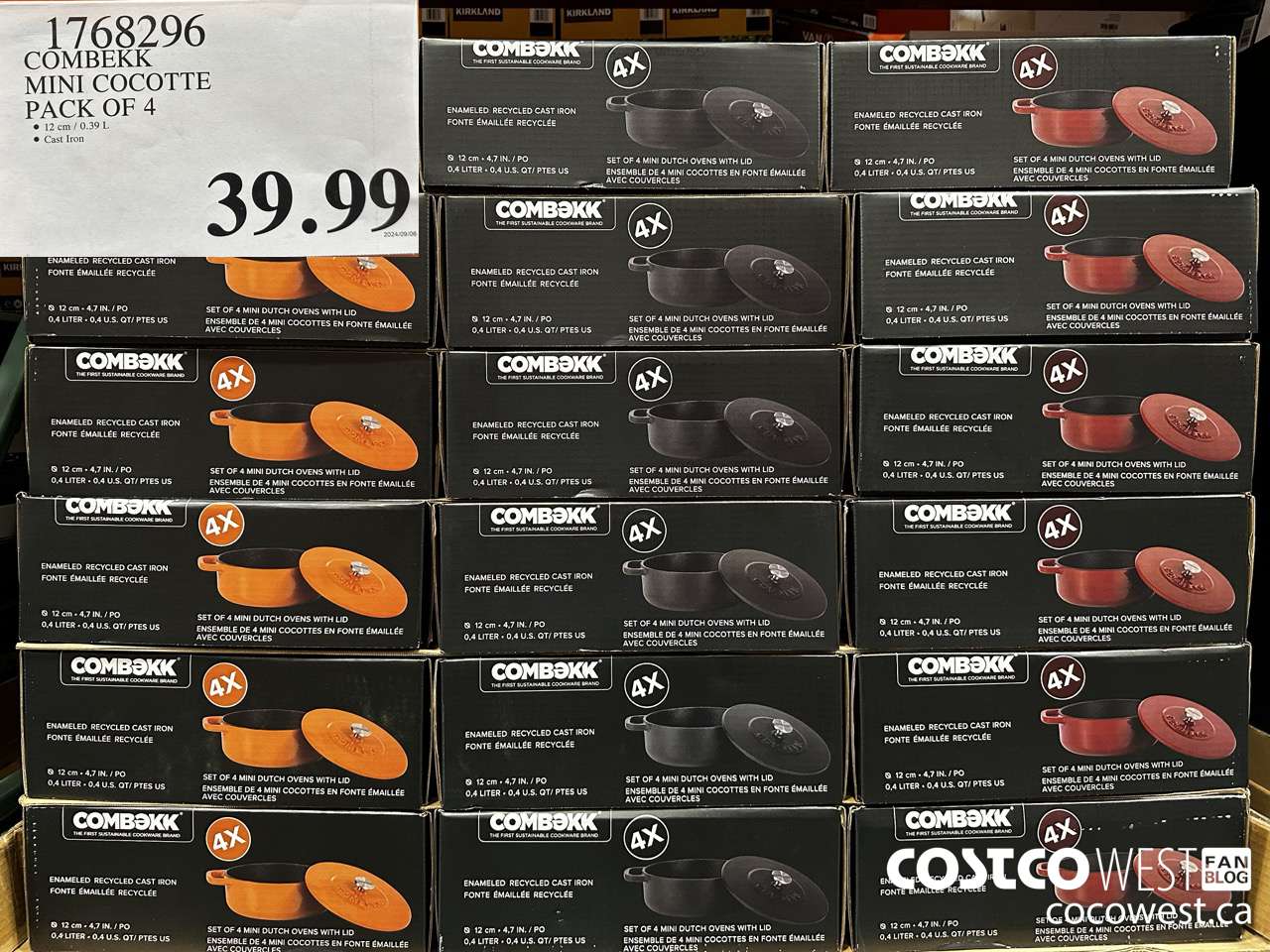 1768296 COMBEKK MINI COCOTTE PACK OF 4 $39.99