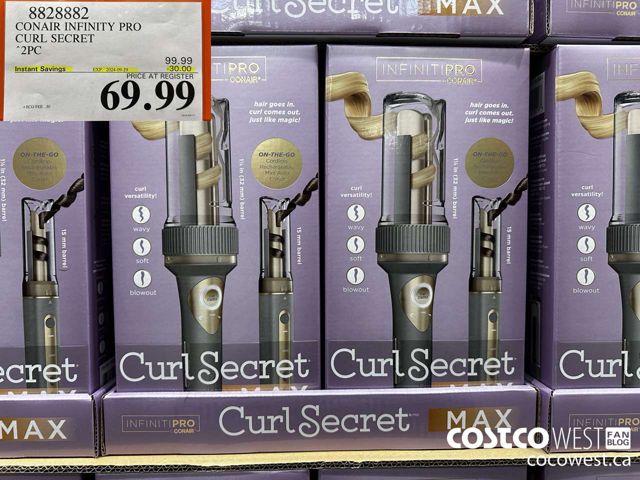 8828882 CONAIR INFINITY PRO CURL SECRET 2 PC ($30.00 INSTANT SAVINGS EXPIRES ON 2024-09-29) $69.99
