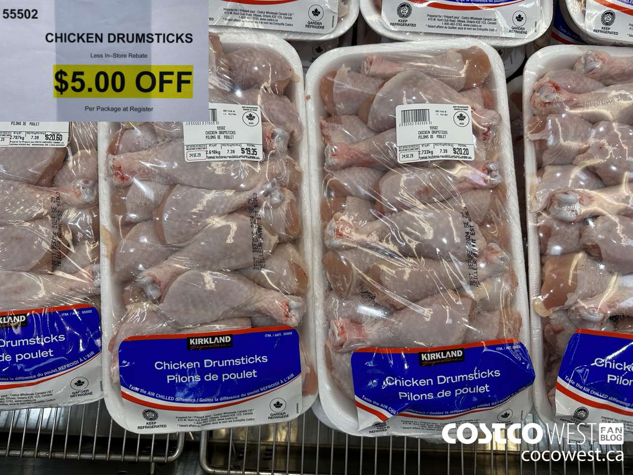 55502 Chicken Drumsticks  ($5.00 INSTANT SAVINGS)