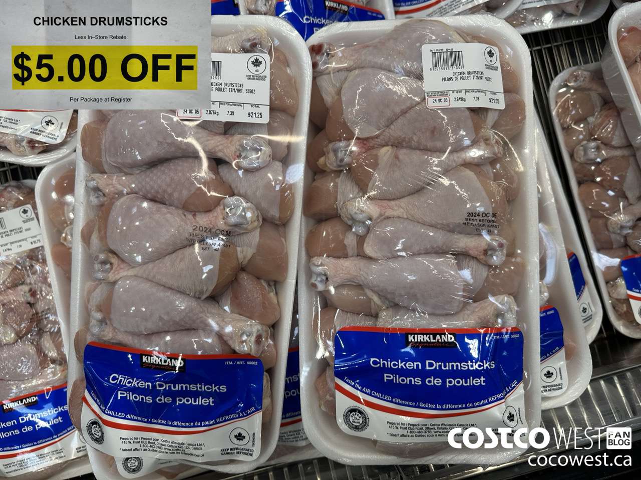 55502 Chicken Drumsticks  ($5.00 INSTANT SAVINGS)