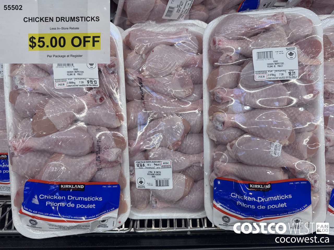 55502 Chicken Drumsticks  ($5.00 INSTANT SAVINGS)