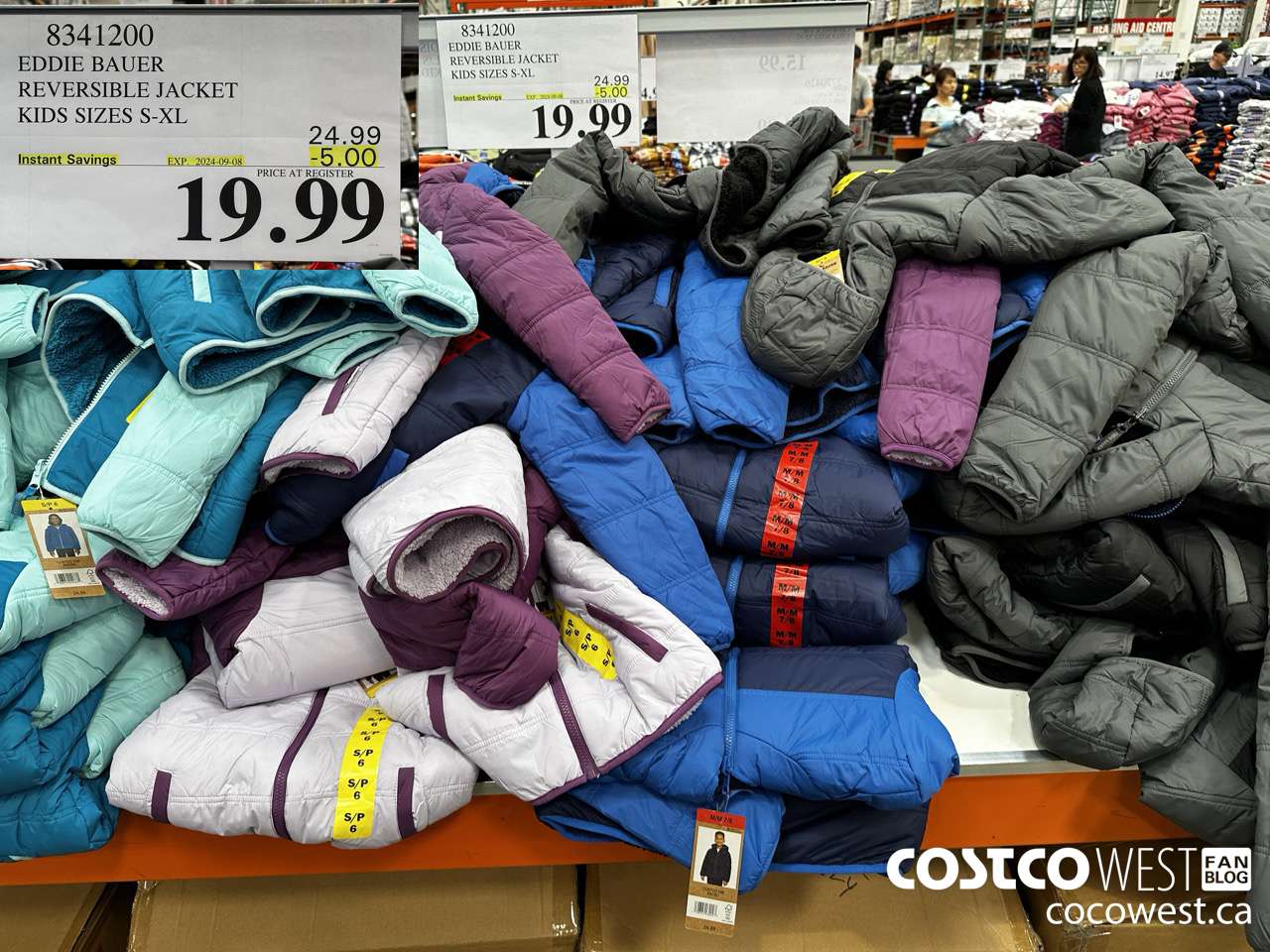 8341200 EDDIE BAUER REVERSIBLE JACKET KIDS SIZES S-XL ($5.00 INSTANT SAVINGS EXPIRES ON 2024-09-08) $19.99