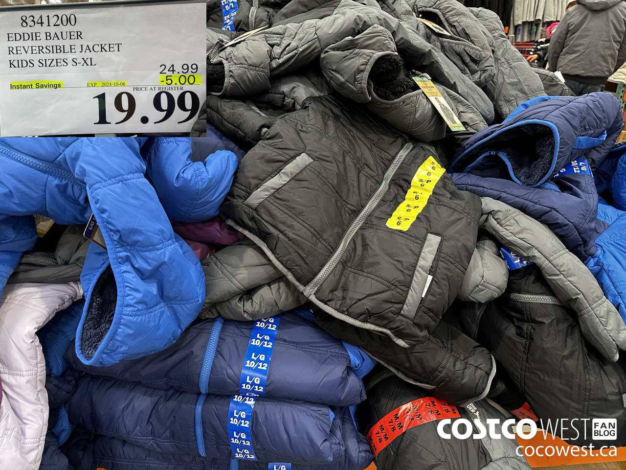 8341200 EDDIE BAUER REVERSIBLE JACKET KIDS SIZES S-XL ($5.00 INSTANT SAVINGS EXPIRES ON 2024-10-06) $19.99