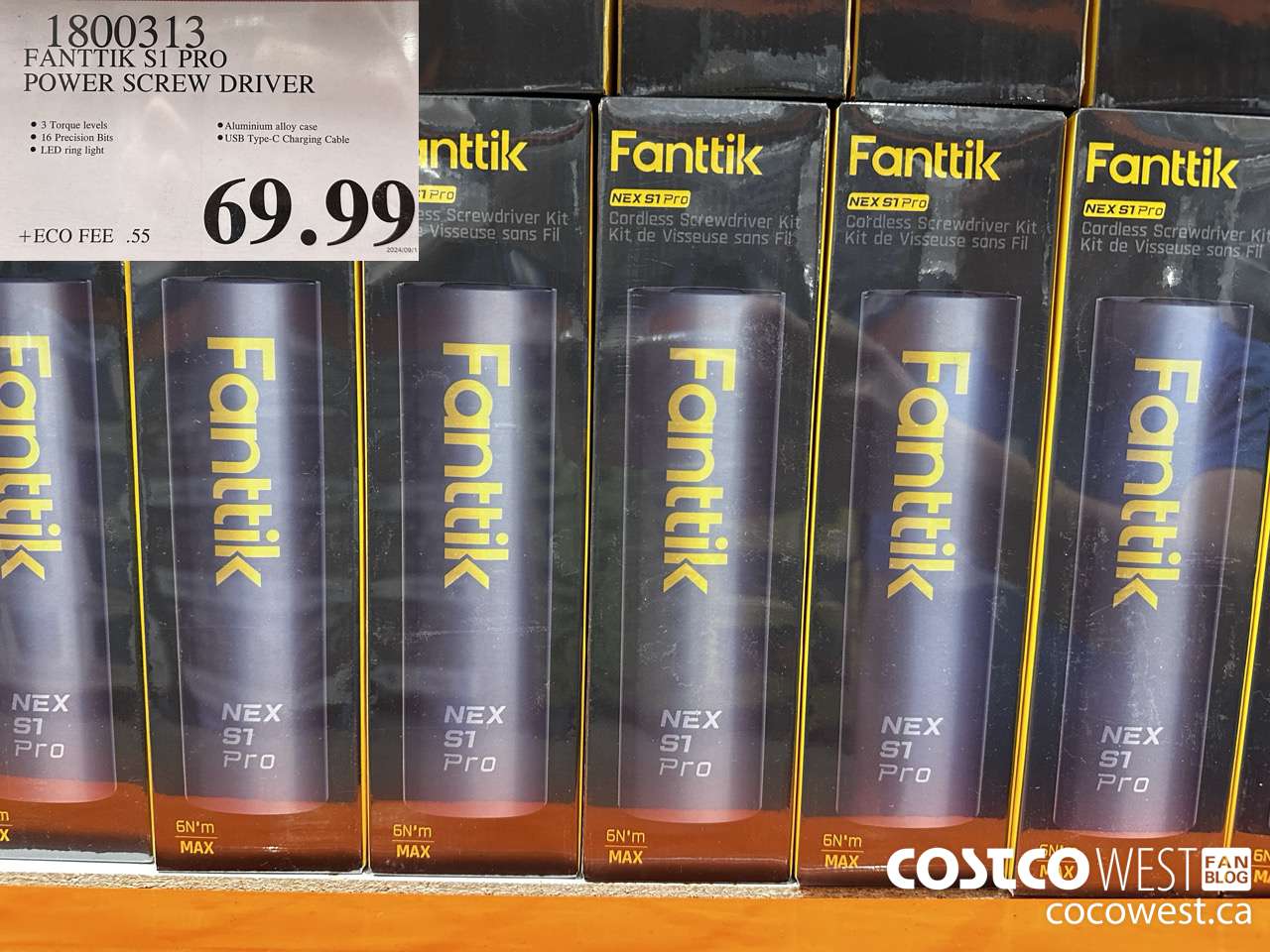 1800313 FANTTIK S1 PRO POWER SCRE DRIVER $69.99