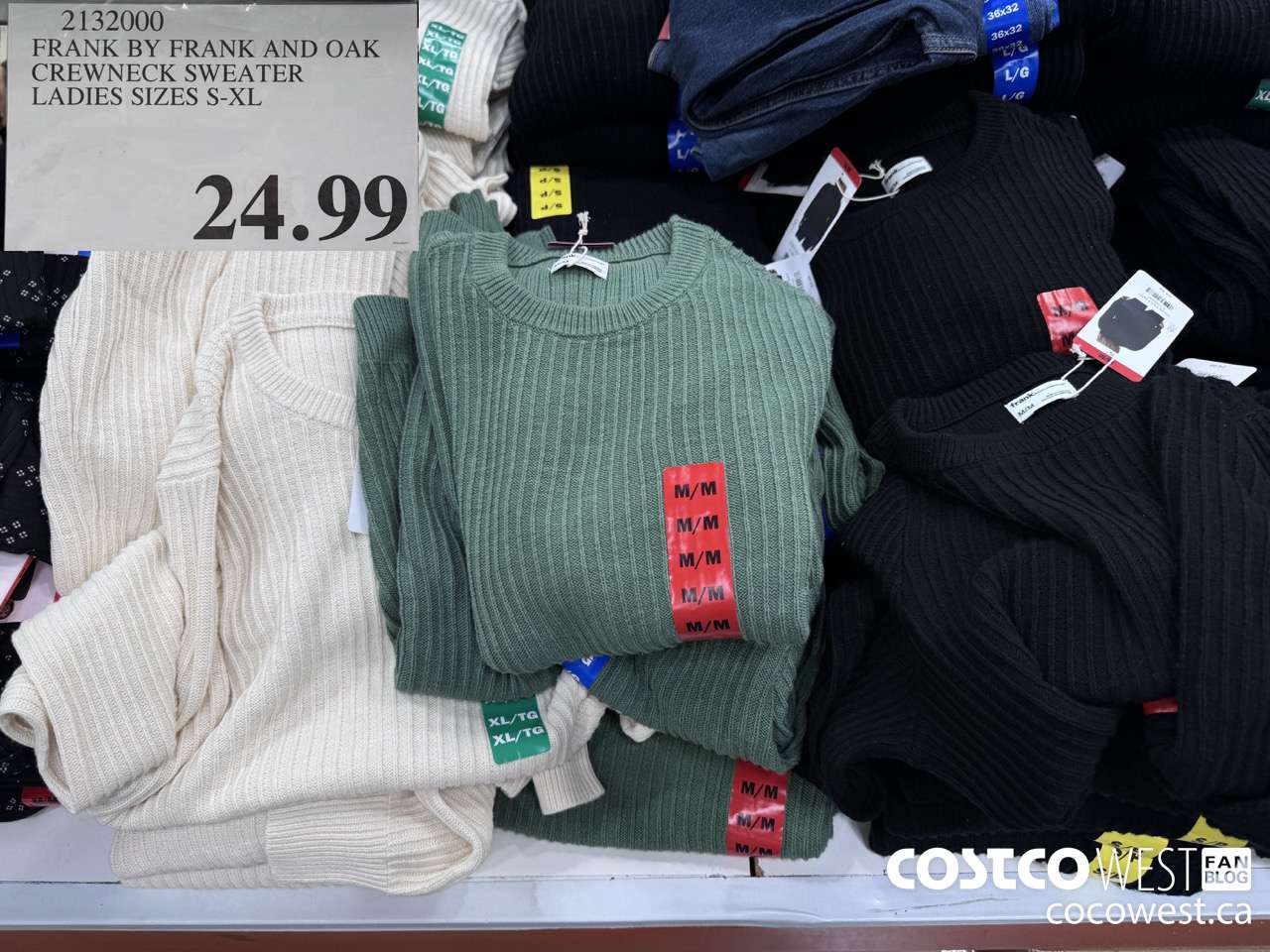 Costco Fall Clothing Aisle Superpost Sweaters Pants Jackets Socks Costco West Fan Blog