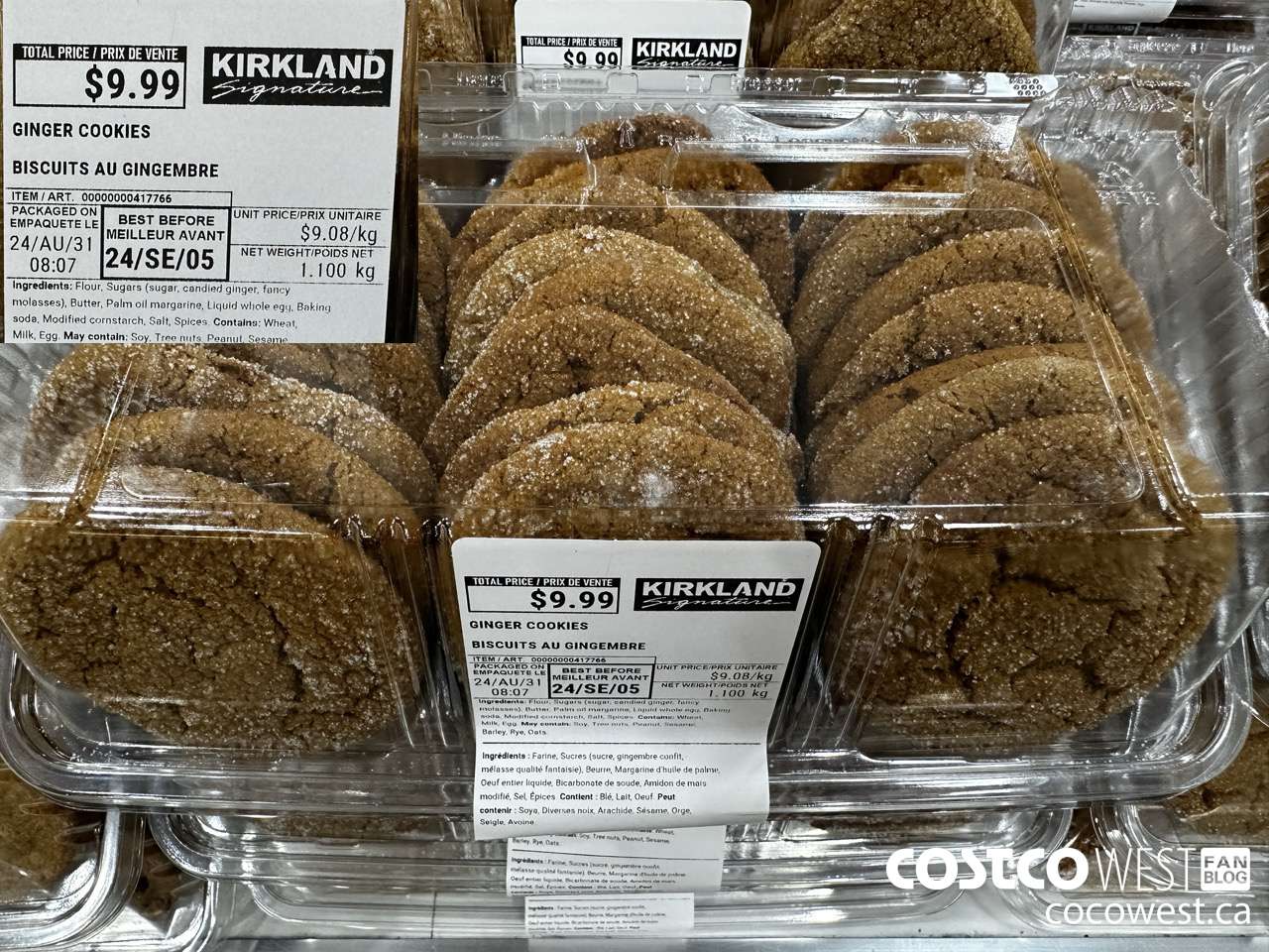 417766 GINGER COOKIES $9.99