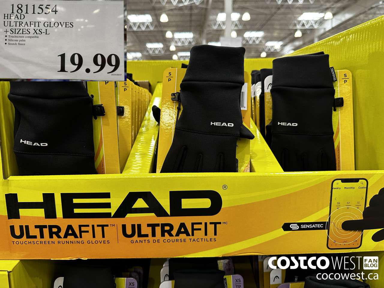 1811554 HEAD ULTRAFIT GLOVES SIZES XS-L $19.99