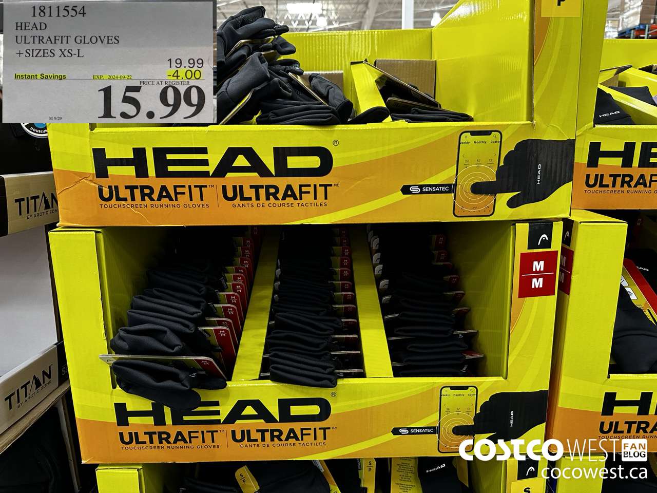 1811554 HEAD ULTRAFIT GLOVES SIZES XS-L ($4.00 INSTANT SAVINGS EXPIRES ON 2024-09-22) $15.99