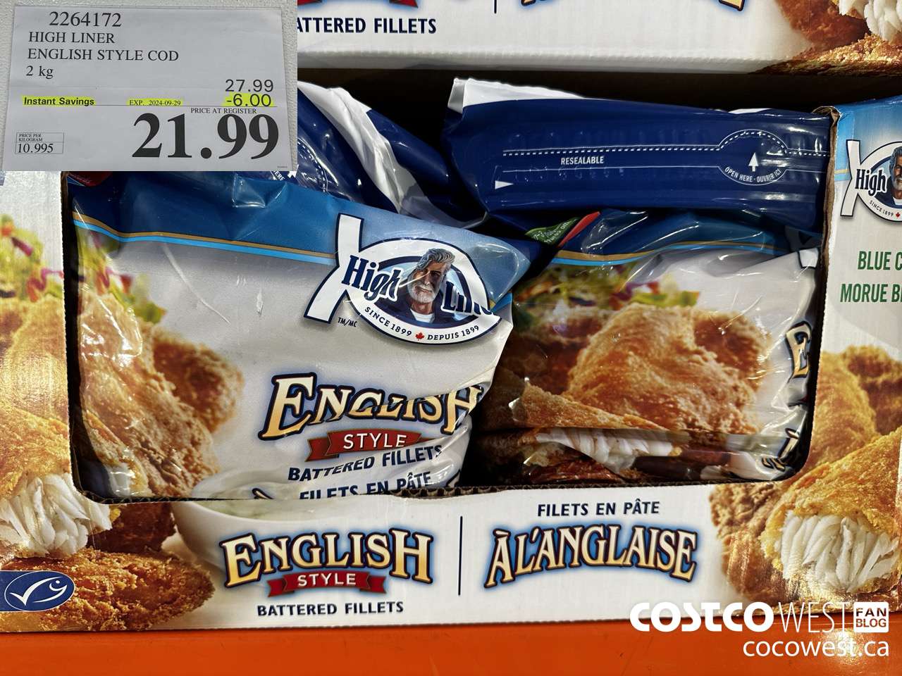 2264172 HIGH LINER ENGLISH STYLE COD 2 KG ($6.00 INSTANT SAVINGS EXPIRES ON 2024-09-29) $21.99