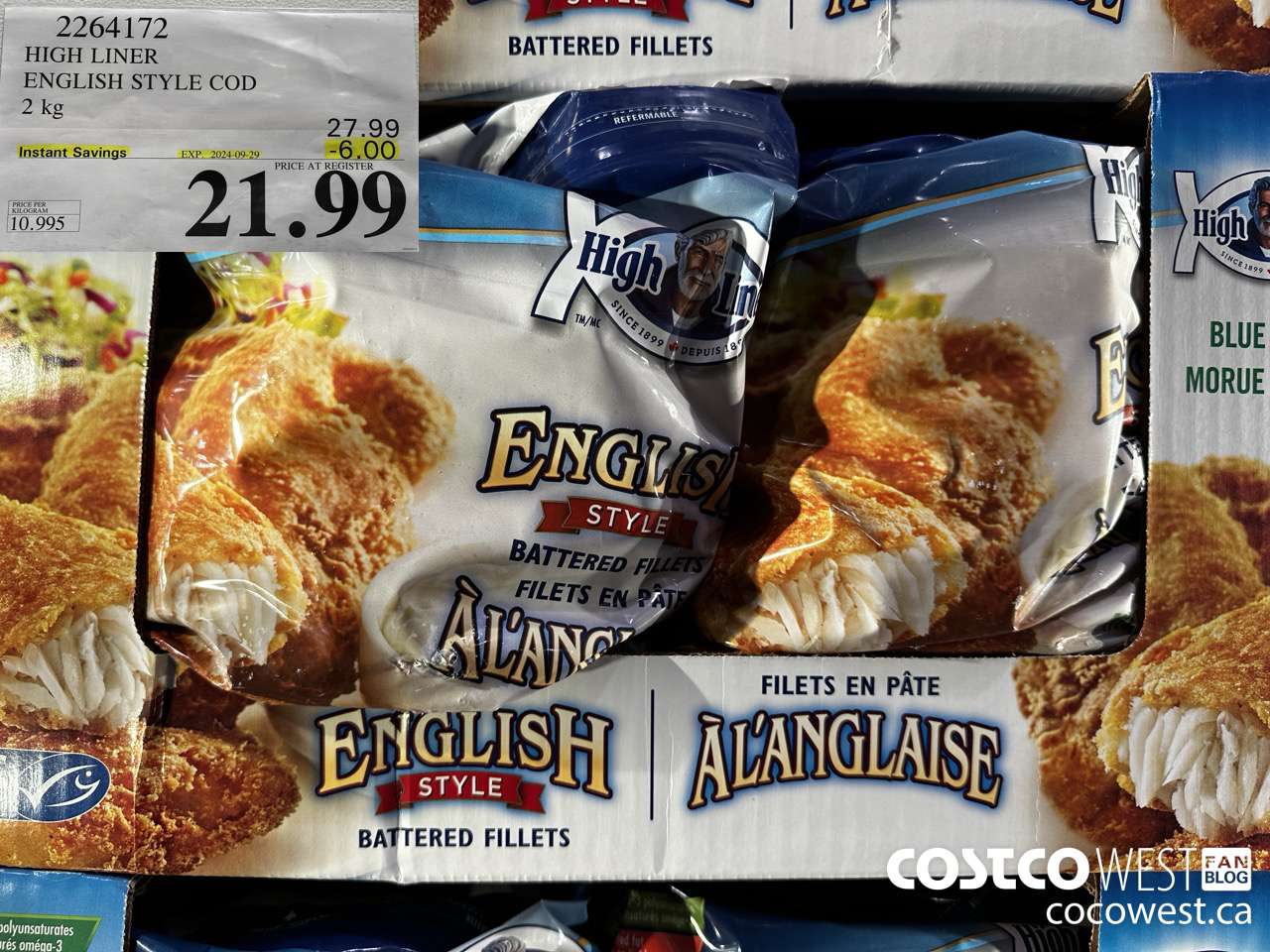2264172 HIGH LINER ENGLISH STYLE COD 2 KG ($6.00 INSTANT SAVINGS EXPIRES ON 2024-09-29) $21.99