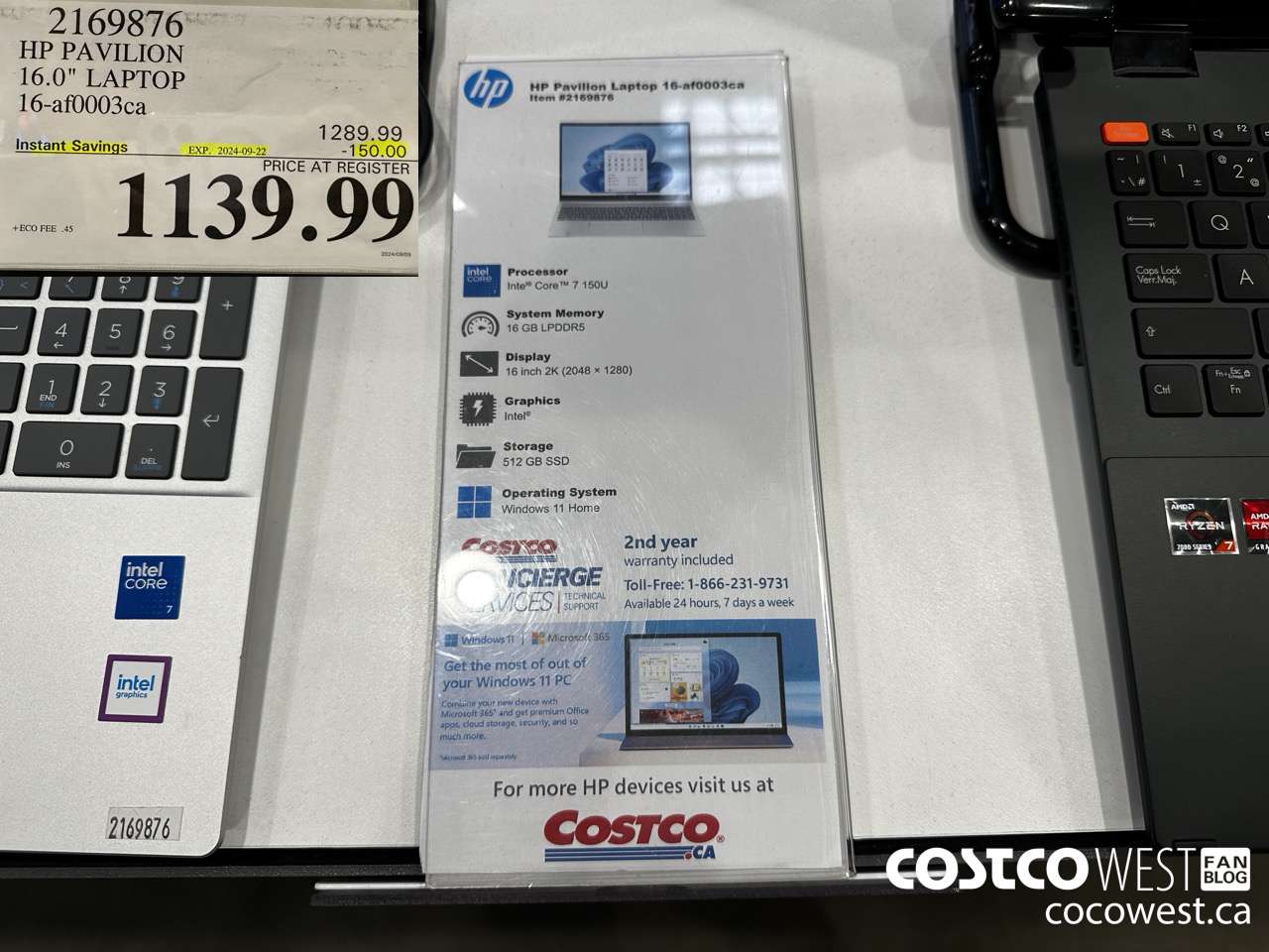 2169876 HP PAVILION 16.0