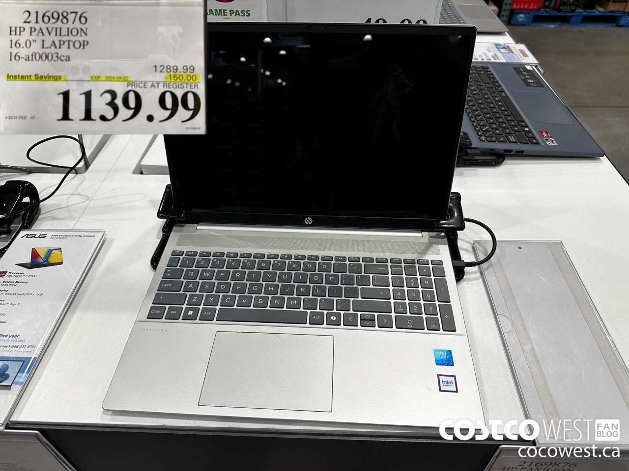 2169876 HP PAVILION 16.0