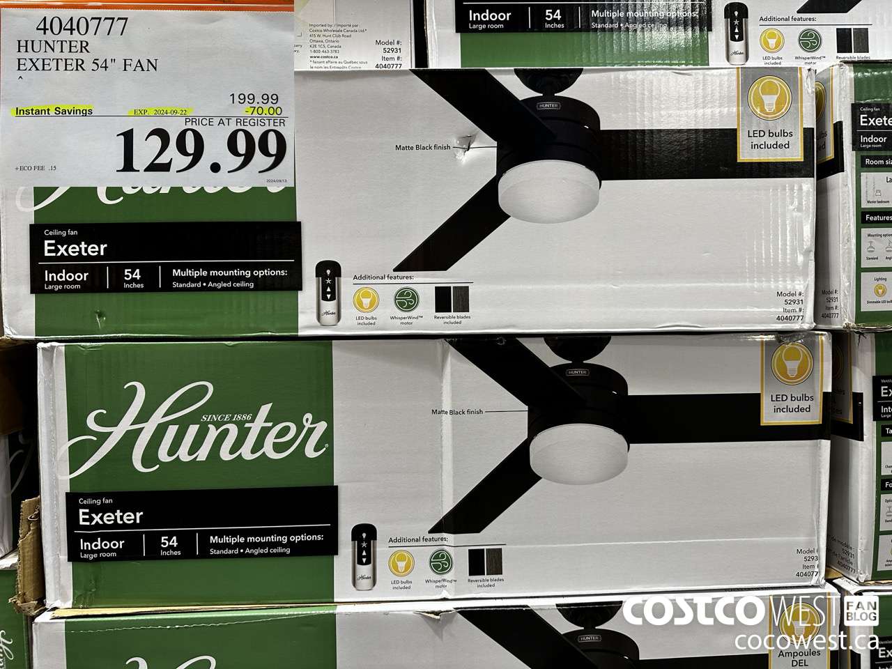 4040777 HUNTER EXETER 54