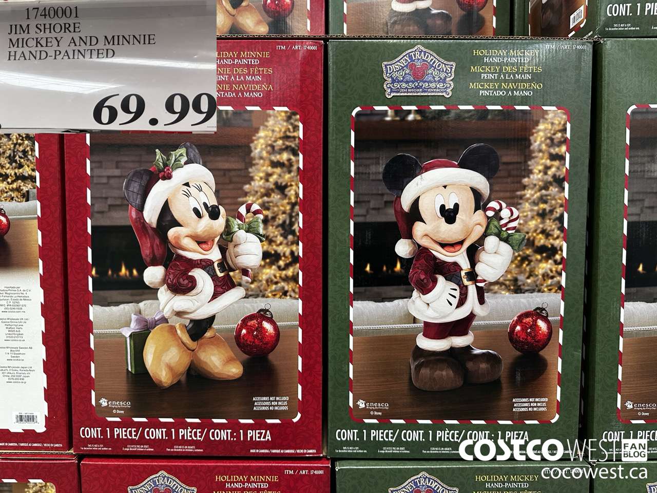 1740001 JIM SHORE MICKEY AND MINNIE HAND-PAINTED $69.99