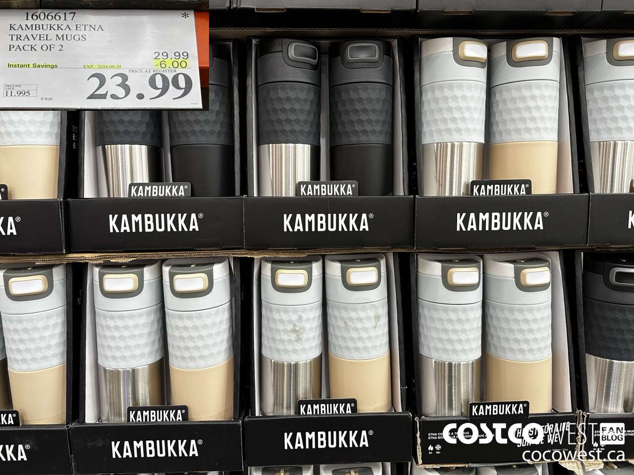 1606617 KAMBUKKA ETNA TRAVEL MUGS PACK OF 2 ($6.00 INSTANT SAVINGS EXPIRES ON 2024-09-29) $23.99
