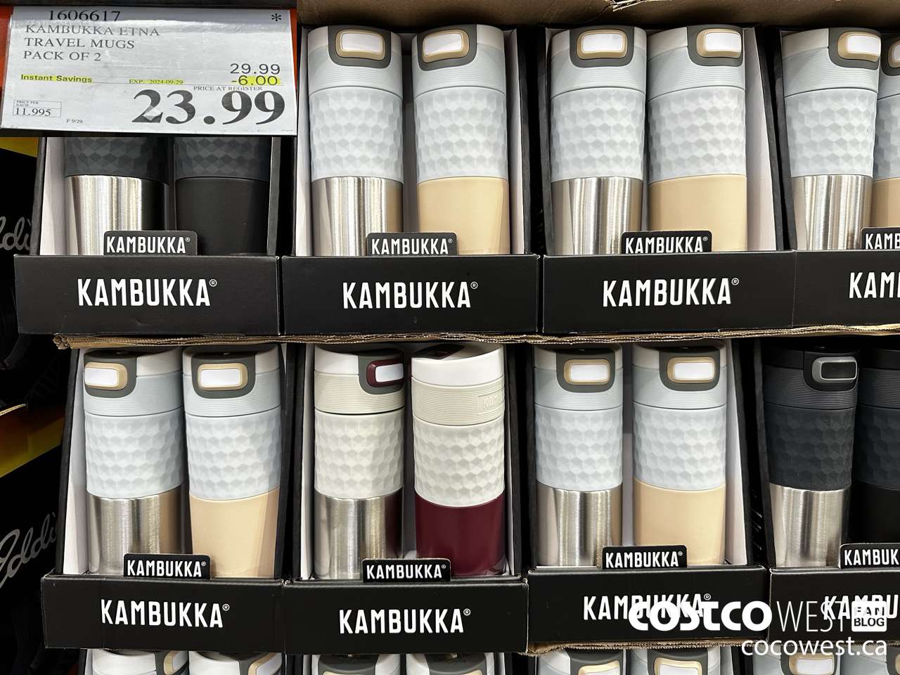 1606617 KAMBUKKA ETNA TRAVEL MUGS PACK OF 2 ($6.00 INSTANT SAVINGS EXPIRES ON 2024-09-29) $23.99