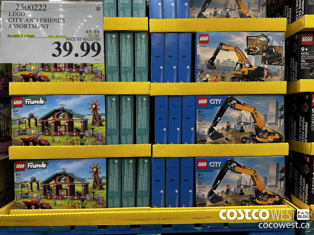 2500222 LEGO CITY AND FRIENDS ASSORTMENT ($10.00 INSTANT SAVINGS EXPIRES ON 2024-09-22) $39.99