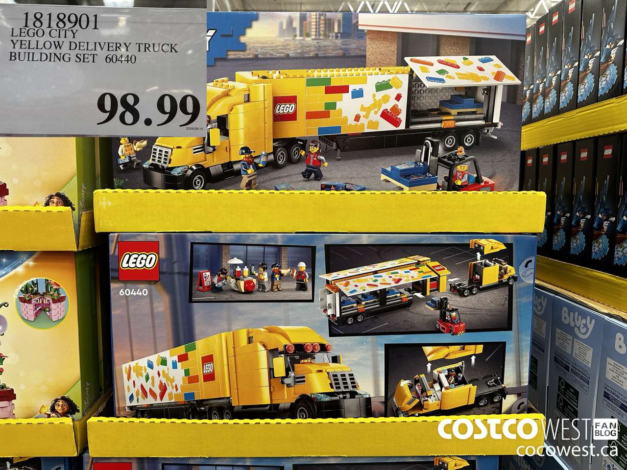 1818901 LEGO CITY YELLOW DELIVERY TRUCK BUILDING SET 60440 $98.99