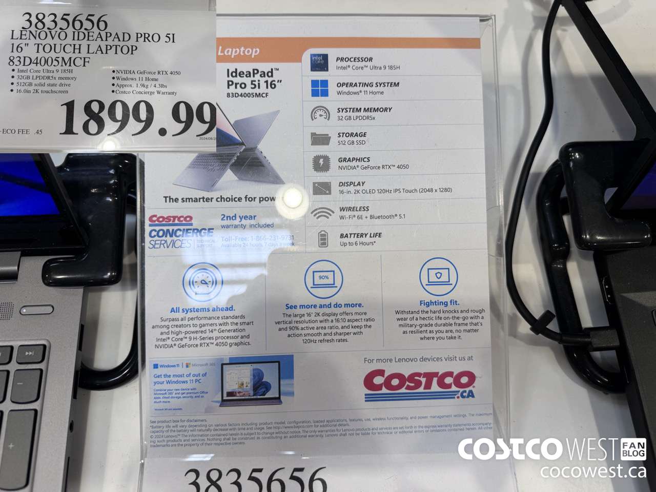 3835656 LENOVO IDEAPAD PRO 5I 16