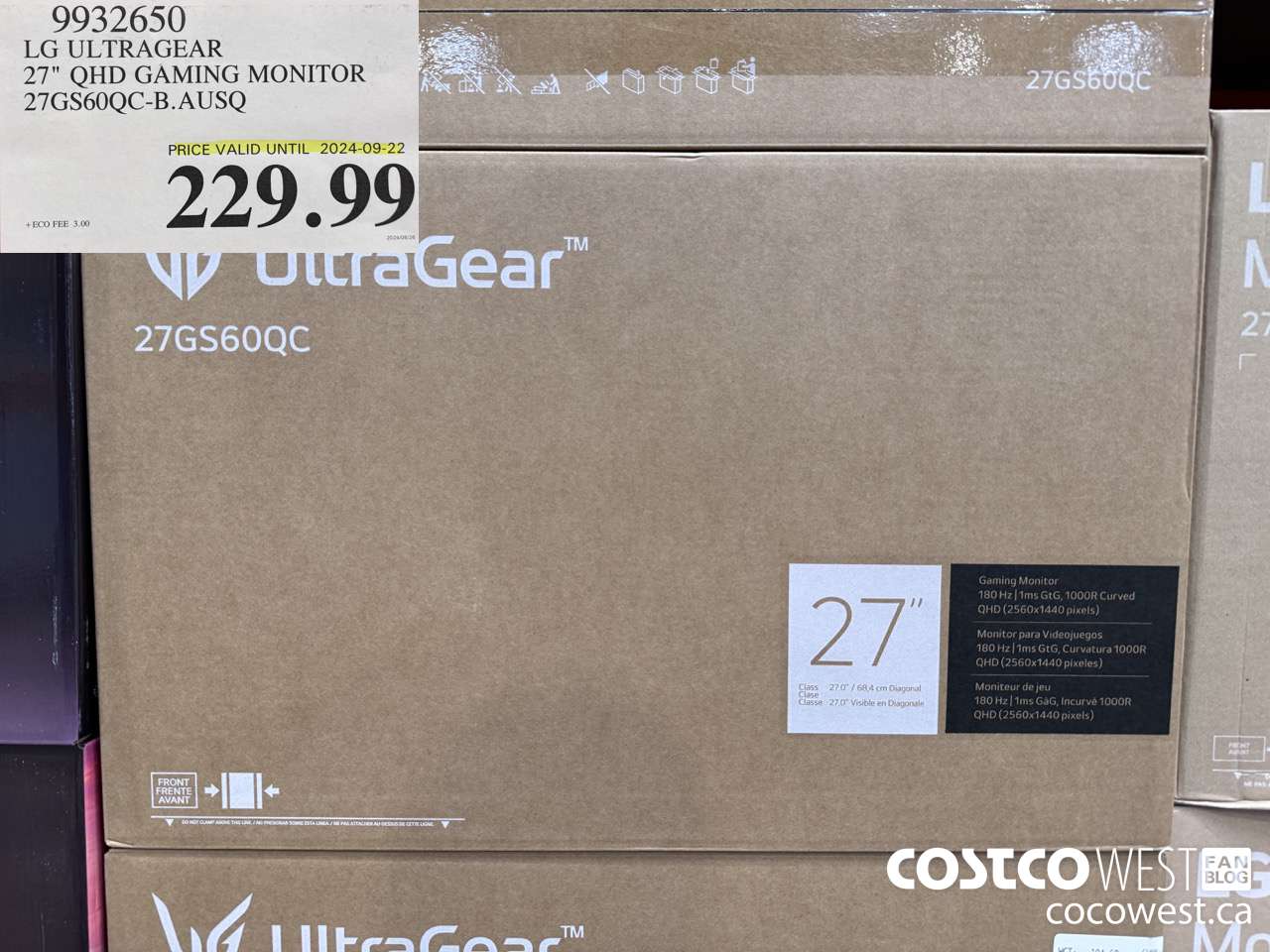 9932650 LG ULTRAGEAR 27