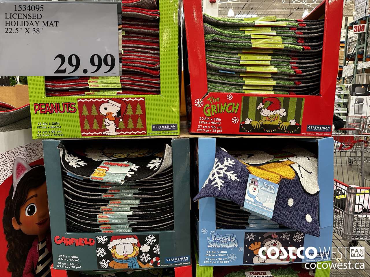 1534095 LICENSED HOLIDAY RUG 22