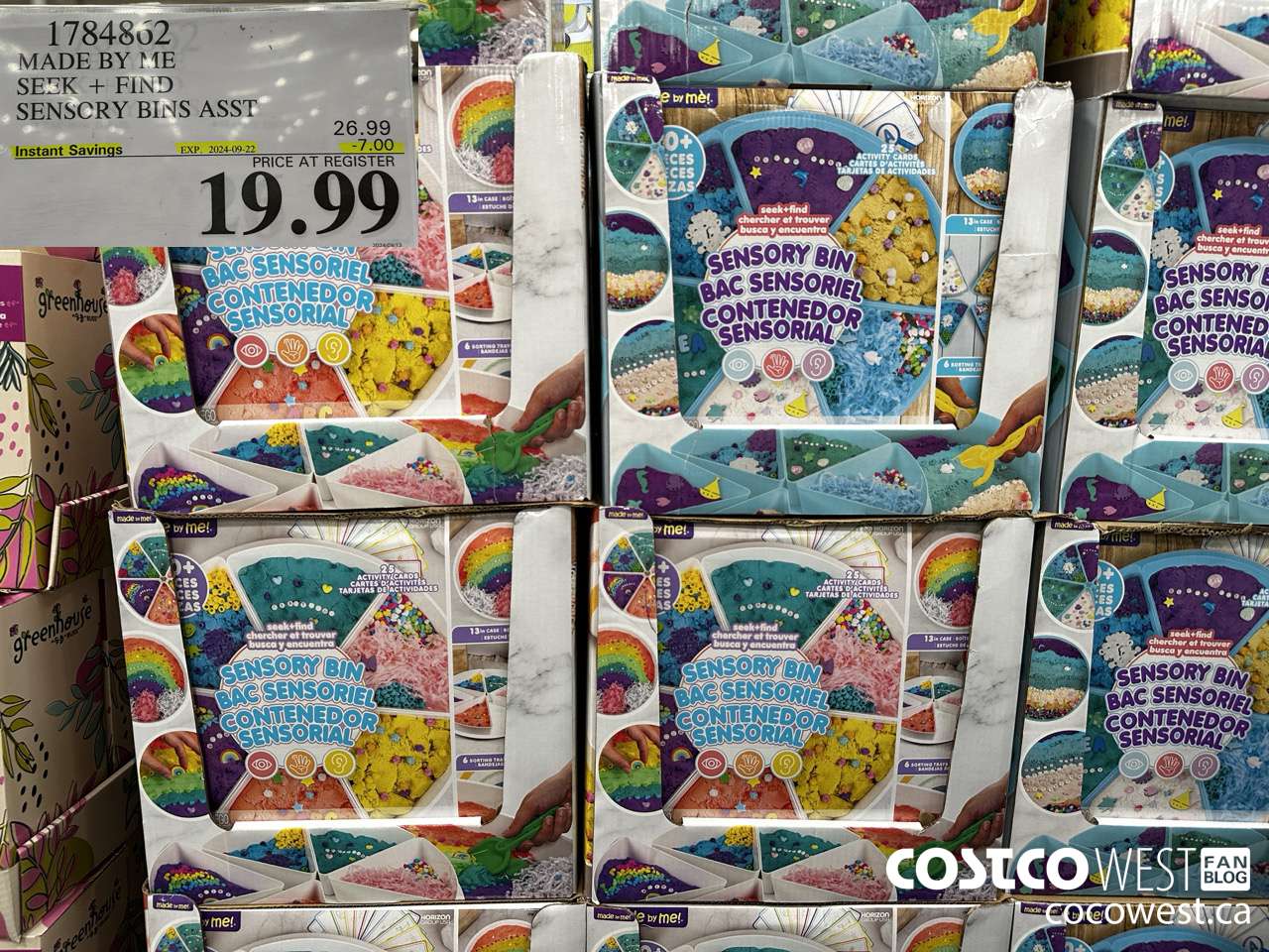 1784862 MADE BY ME SEEK + FIND SENSORY BINS ASST ($7.00 INSTANT SAVINGS EXPIRES ON 2024-09-22) $19.99