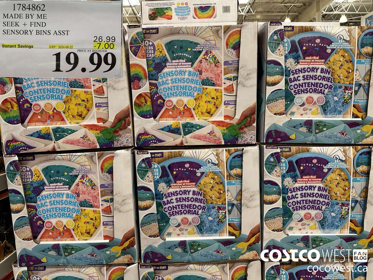 1784862 MADE BY ME SEEK + FIND SENSORY BINS ASST ($7.00 INSTANT SAVINGS EXPIRES ON 2024-09-22) $19.99