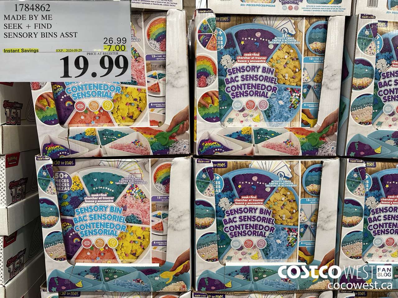 1784862 MADE BY ME SEEK + FIND SENSORY BINS ASST ($7.00 INSTANT SAVINGS EXPIRES ON 2024-09-29) $19.99