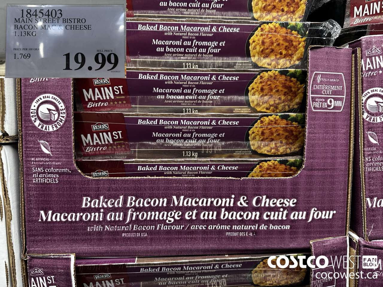 1845403 MAIN STREET BISTRO BACON MAC & CHEESE 1.13KG $19.99