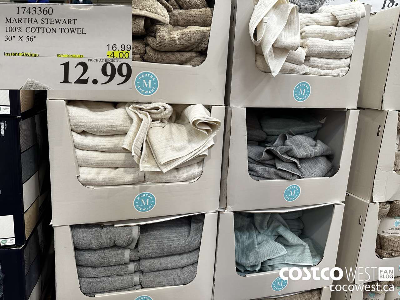 1743360 MARTHA STEWART 100% COTTON TOWEL 30