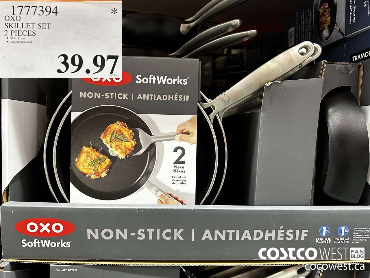 1777394 OXO SKILLET SET 2 PIECES $39.97