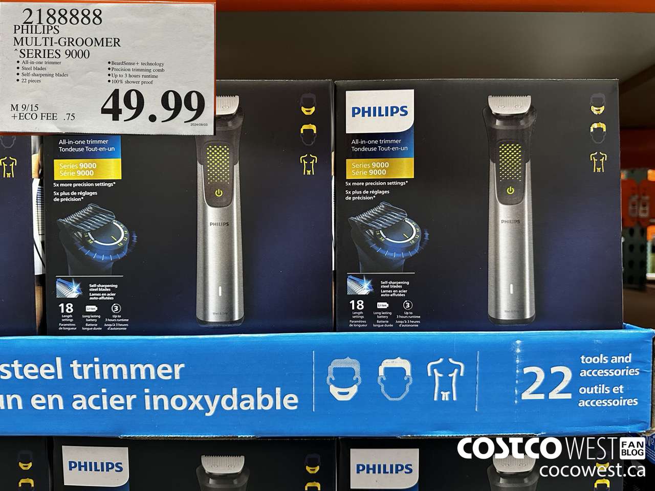 2188888 PHILIPS MULTI-GROOMER SERIES 9000 $49.99
