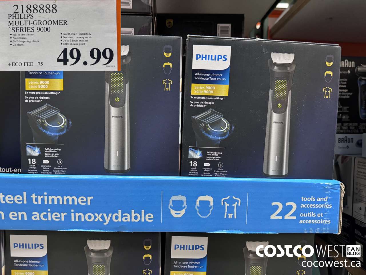 2188888 PHILIPS MULTI-GROOMER SERIES 9000 $49.99