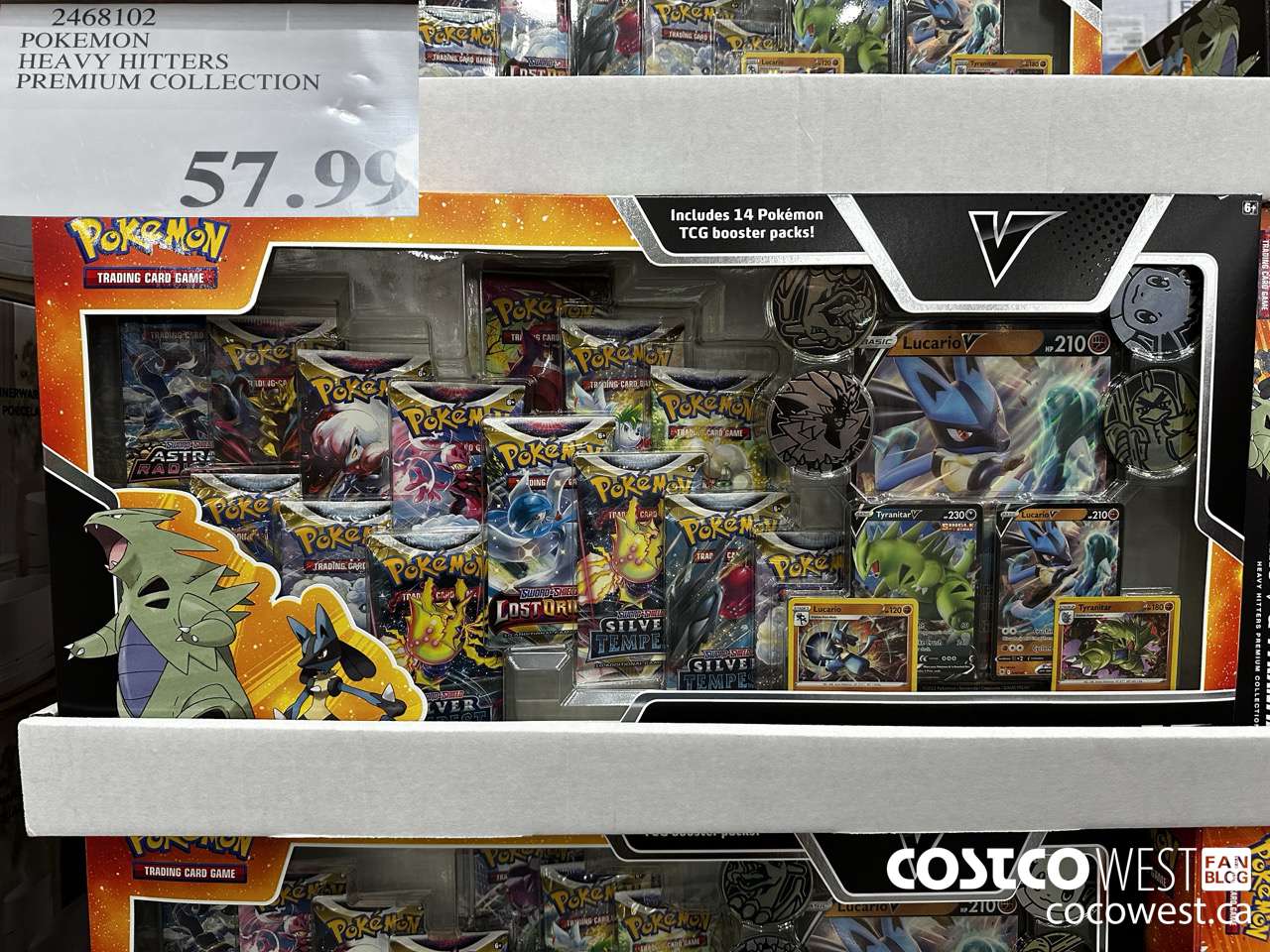 2468102 POKEMON HEAVY HITTERS PREMIUM COLLECTION $57.99