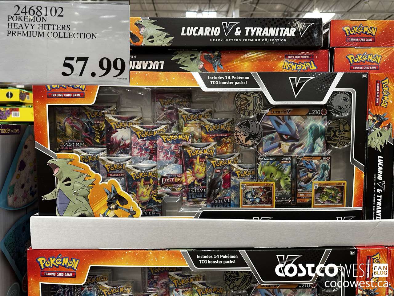2468102 POKEMON HEAVY HITTERS PREMIUM COLLECTION $57.99