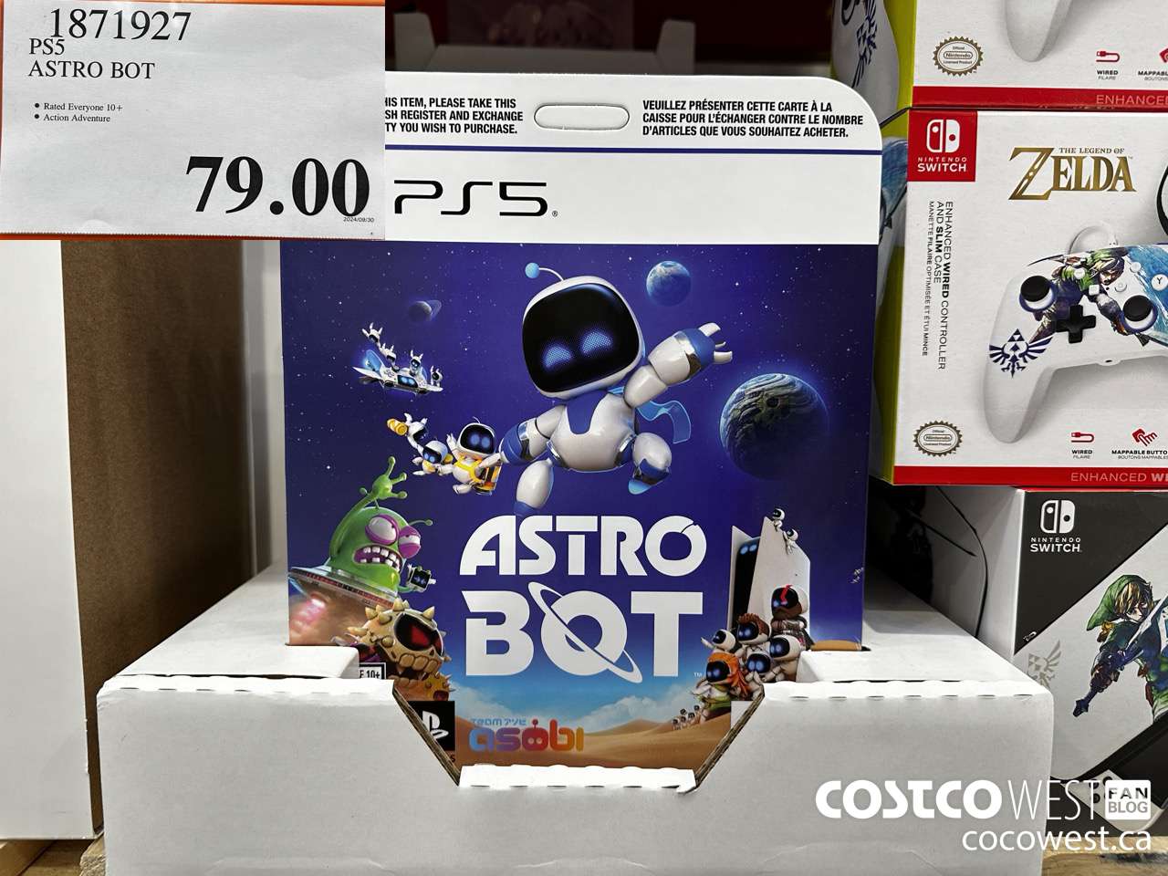 1871927 PS5 ASTRO BOT $79.00