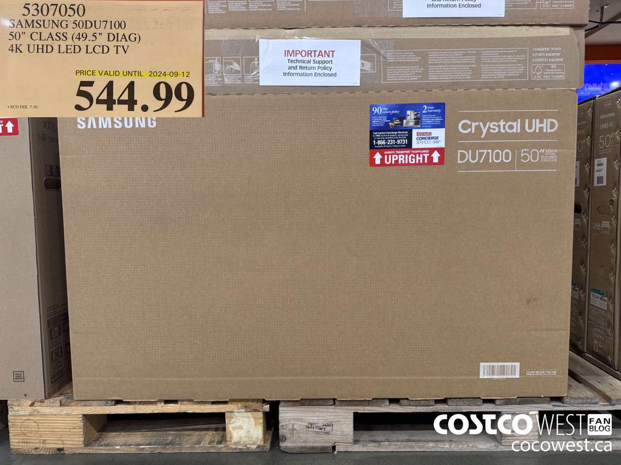 5307050 SAMSUNG 50DU7100 50