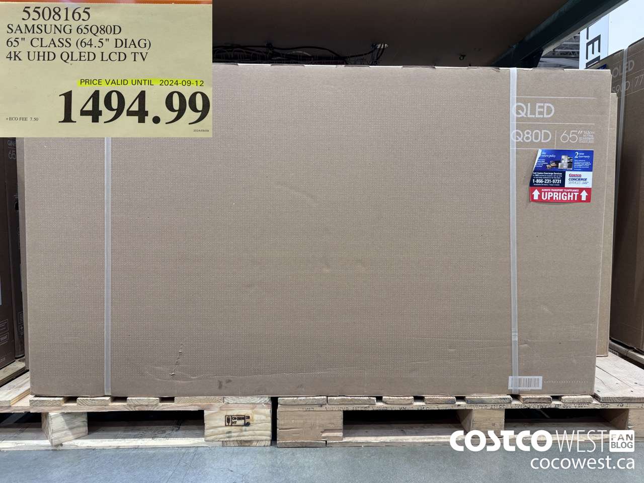 5508165 SAMSUNG 65Q80D 65