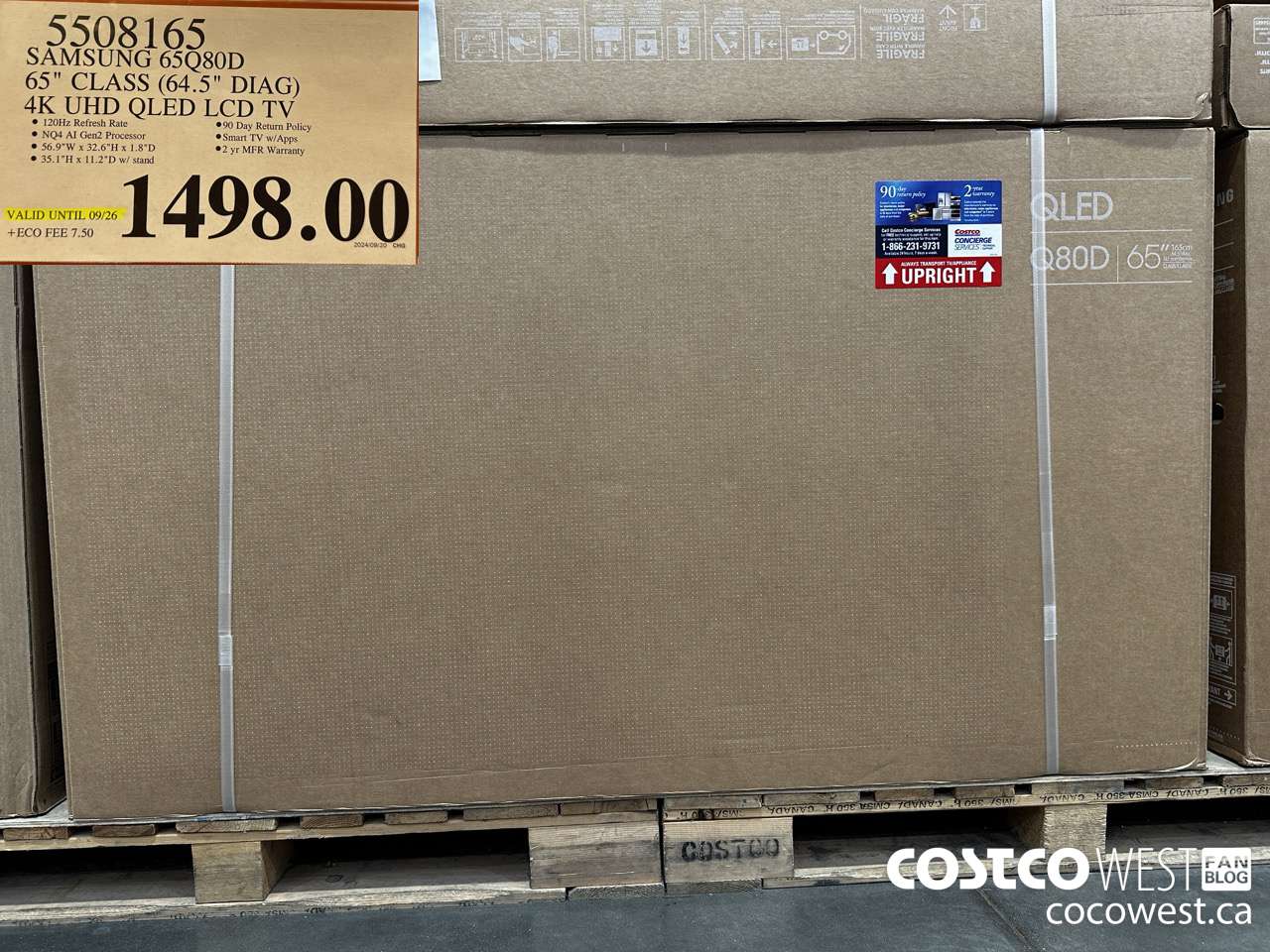 5508165 SAMSUNG 65Q80D 65